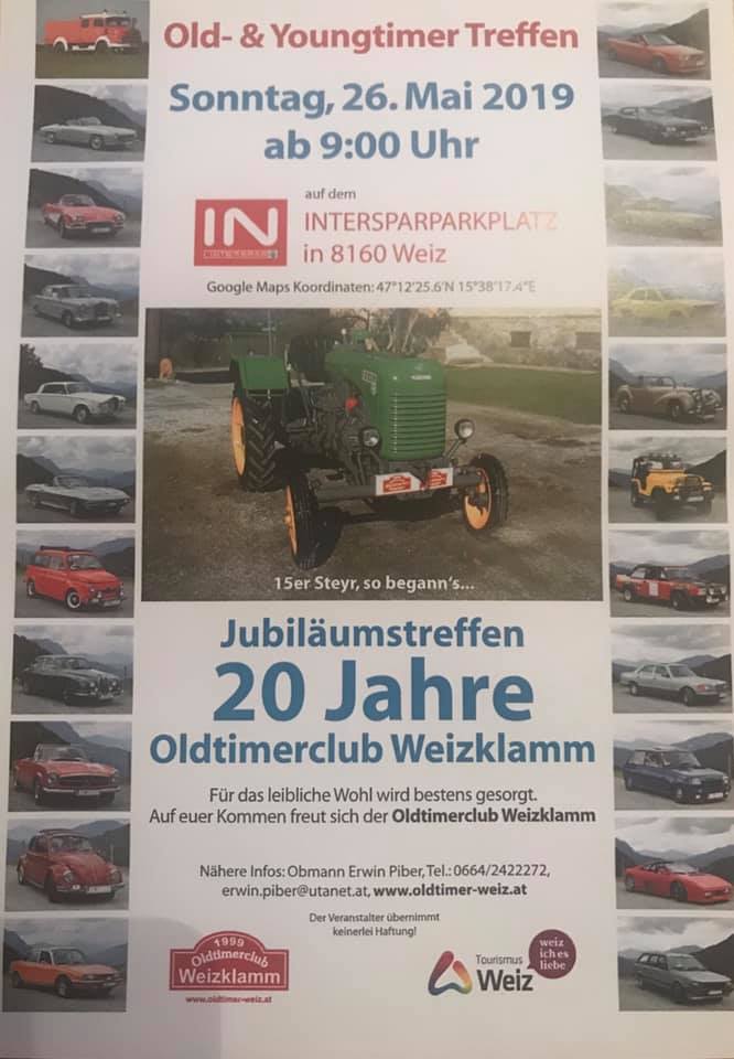 2019-05-26 Oldtimertreffen Weizklamm